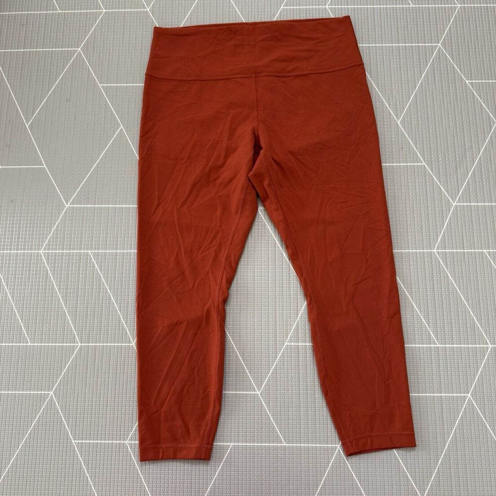 Lululemon Wunder Train High-Rise Tight 25" Size 16 Aztec Brick - Picture 4 of 12
